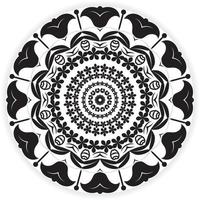 diseño único de mandala para elementos de decoración, adorno de mandala. elementos decorativos antiguos, motivos tribales de fondo oriental dibujados a mano vector