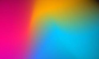 Abstract colorful blurred gradient background with light photo
