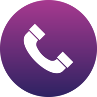 contact icoon met telefoon symbool png