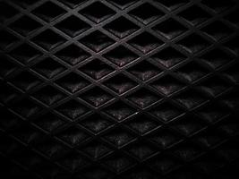 Dark black Geometric grid background Modern dark abstract vector texture backdrop photo