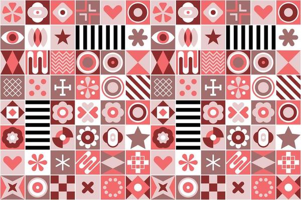 Abstract Geometric Patterns Background
