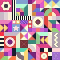 Abstract Geometric Seamless Background vector