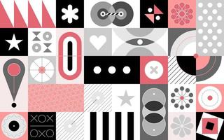 Abstract Seamless Geometric Pattern vector