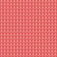 Seamless knitted pattern, red background vector