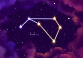 illustration image of the constellation volans photo