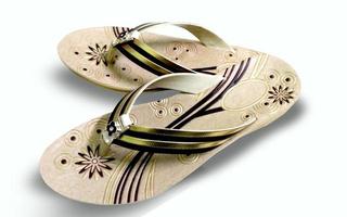 ladies flat slippers photo