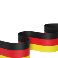 Germany flag design national independence day banner element transparent background png