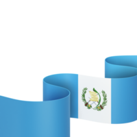 Guatemala flag design national independence day banner element transparent background png