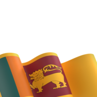 sri lanka vlag ontwerp nationaal onafhankelijkheid dag banier element transparant achtergrond PNG