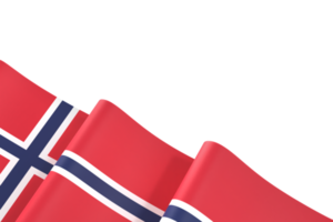 norwegen flag design nationaler unabhängigkeitstag banner element transparenter hintergrund png