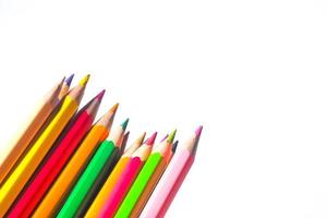 colored pencils for students to use in school or professional photo