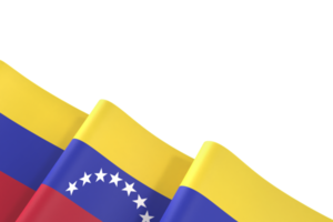 design de bandeira da venezuela elemento de banner do dia da independência nacional fundo transparente png