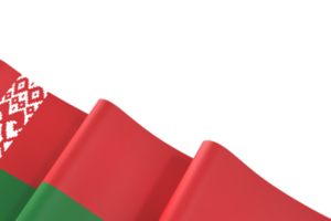 diseño de la bandera de bielorrusia elemento de la bandera del día de la independencia nacional fondo transparente png