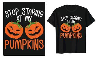 mejor tipografía y gráfico de Halloween para camisetas, pancartas, afiches, diseño de tarjetas de regalo vector