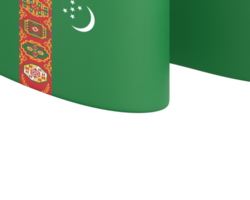 turkmenistan flag design nationaler unabhängigkeitstag banner element transparenter hintergrund png
