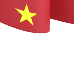 vietnam flag design nationaler unabhängigkeitstag banner element transparenter hintergrund png