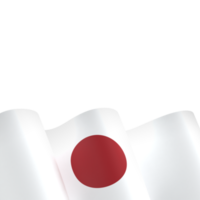 japan flagga design nationell oberoende dag baner element transparent bakgrund png