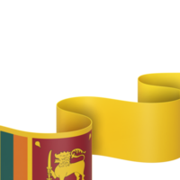 sri lanka flag design nationaler unabhängigkeitstag banner element transparenter hintergrund png