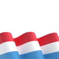 Luxemburg vlag ontwerp nationaal onafhankelijkheid dag banier element transparant achtergrond PNG