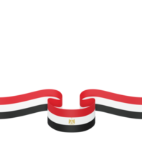 ägypten flag design nationaler unabhängigkeitstag banner element transparenter hintergrund png