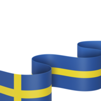 schweden flag design nationaler unabhängigkeitstag banner element transparenter hintergrund png