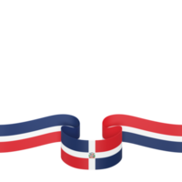 Dominikanska republik flagga design nationell oberoende dag baner element transparent bakgrund png