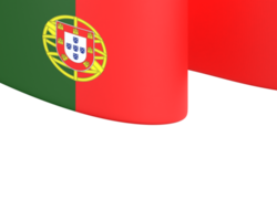 design de bandeira de portugal elemento de banner do dia da independência nacional fundo transparente png