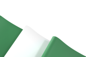 nigeria flag design nationaler unabhängigkeitstag banner element transparenter hintergrund png