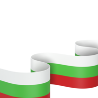 bulgarien flag design nationaler unabhängigkeitstag banner element transparenter hintergrund png