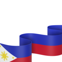 design de bandeira das filipinas elemento de banner do dia da independência nacional fundo transparente png