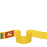 sri lanka vlag ontwerp nationaal onafhankelijkheid dag banier element transparant achtergrond PNG