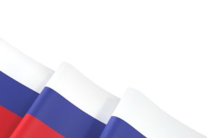 russland flag design nationaler unabhängigkeitstag banner element transparenter hintergrund png