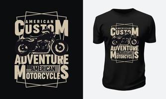 diseño de camisetas de motos y carreras vector
