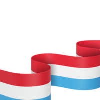 luxemburg flagga design nationell oberoende dag baner element transparent bakgrund png