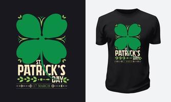 St. Patricks Day T shirt Design vector