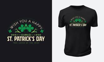 St. Patricks Day T shirt Design vector