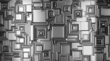 fondo de metal plateado. textura metálica cepillada. representación 3d foto