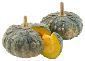 Raw thai pumpkin isolated png