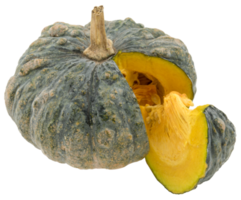 Raw thai pumpkin isolated png