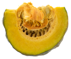 Raw thai pumpkin isolated png