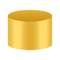 pódio de maquete de ouro png