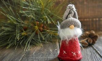 Gnome Christmas Decoration Background photo