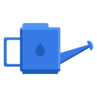 vattning kan ikon platt illustration png