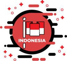 Indonesiens självständighetsdag png