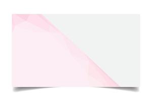 vector de textura de fondo triangulado de color rosa para plantilla de tarjeta de visita