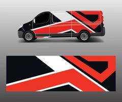 Car decal van designs . Wrap designs template vector. vector