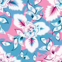 beautiful abstract flower background vector decorative seamless tropical pattern . Colorful stylish floral. Floral background. Exotic tropics. Summer design. fashionable prints texture. natural