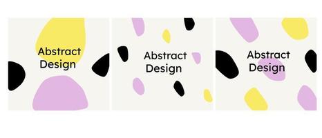 abstract template collection vector