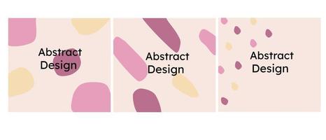 abstract cute design vector