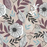 floral pattern design vector